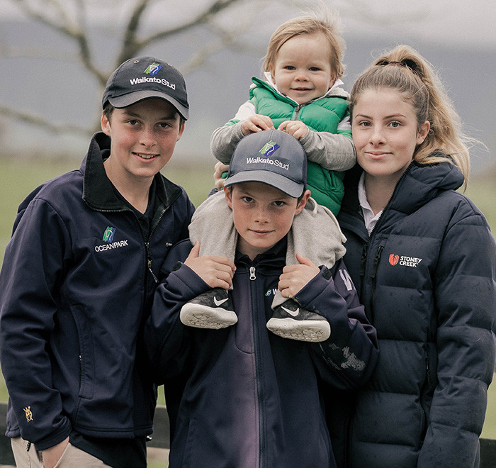 George, Harry, Charlie & Charlotte Chittick